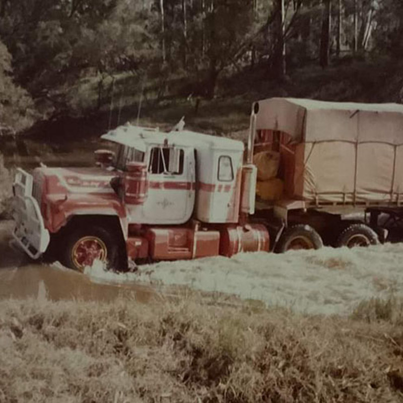 PK in Nth Qld in his 1st Mack & Convertible
